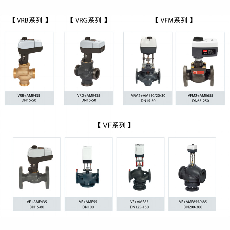 丹佛斯电动调节阀